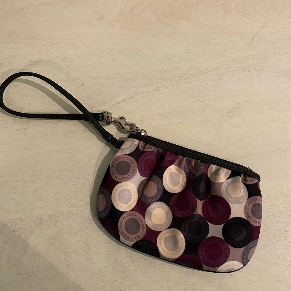 Coach wristlet